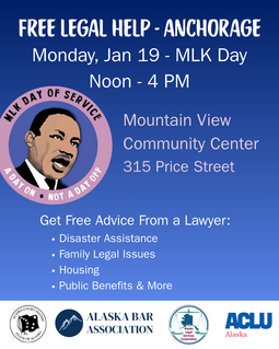GovDelivery Martin Luther King Jr. Day Free Legal Help