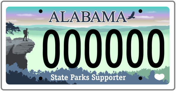 State Parks car tag