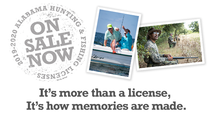 Alabama Hunting and Fishing Licenses on Sale Now