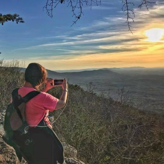 Cheaha Woman Hiker Meador