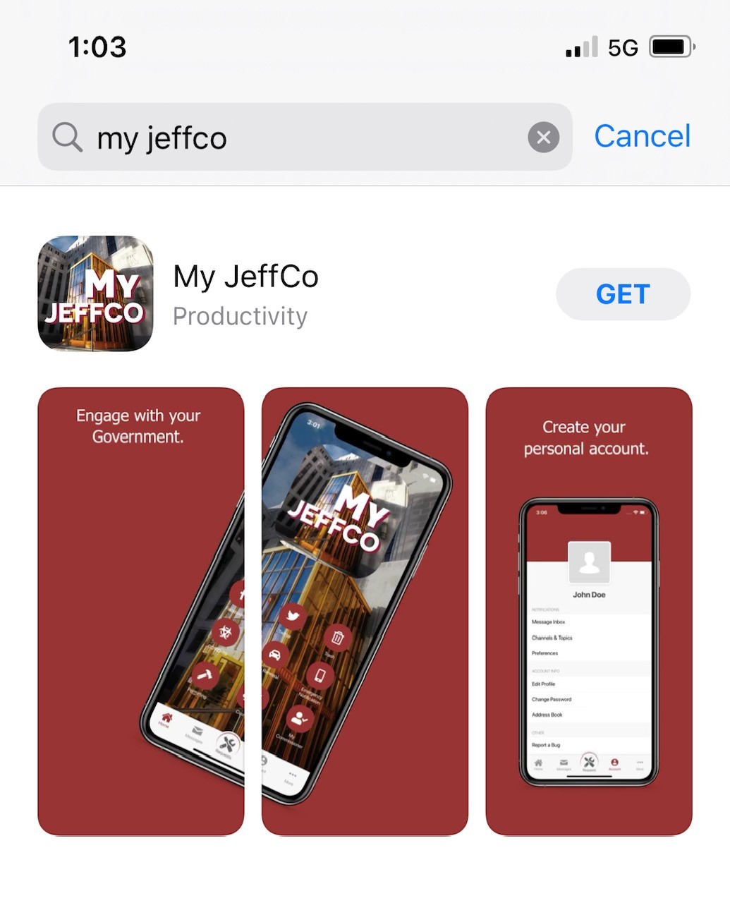 My JeffCo App