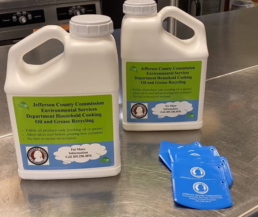 Grease Recycling jugs