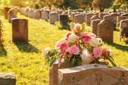 stock photo of cemetery