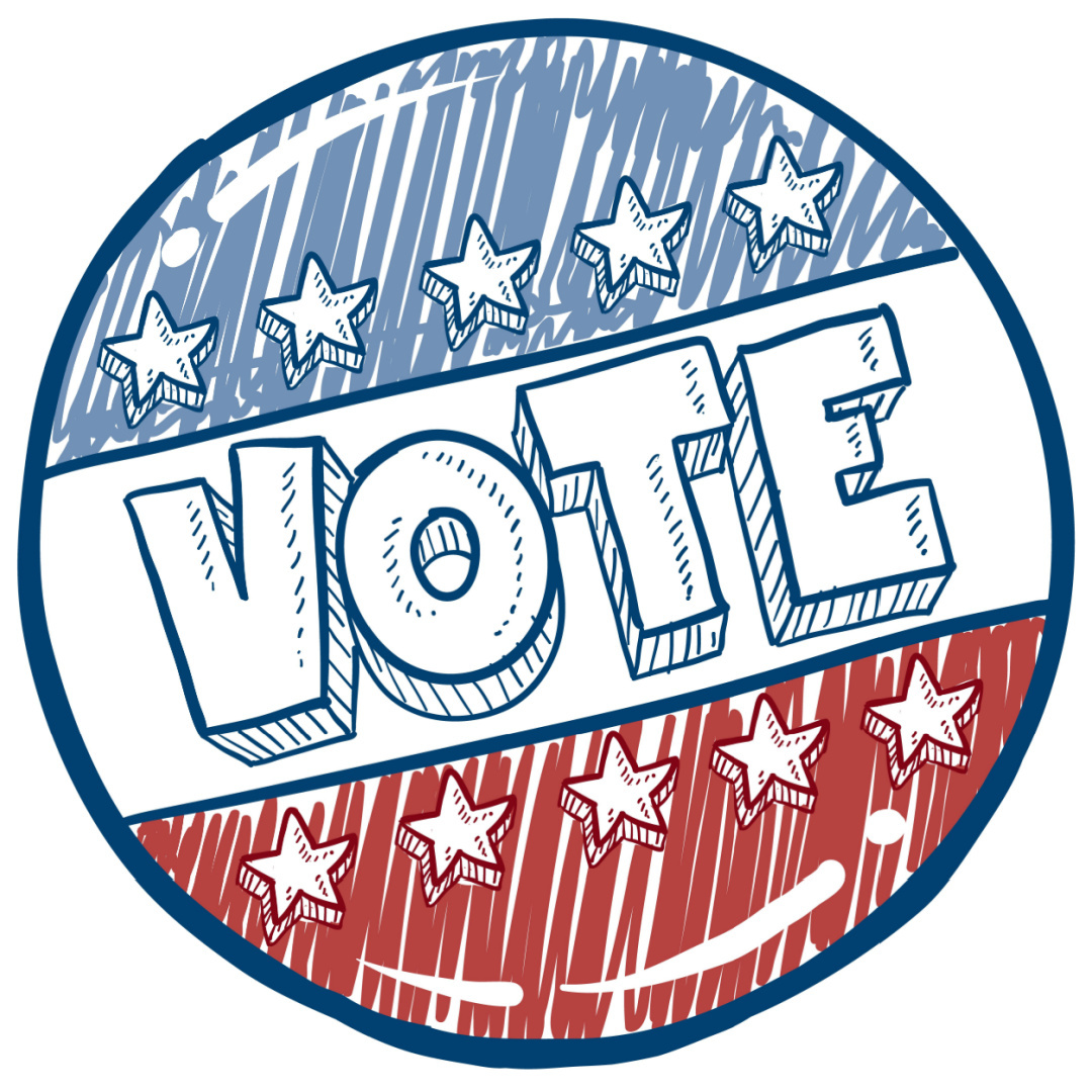 stock image of voter icon