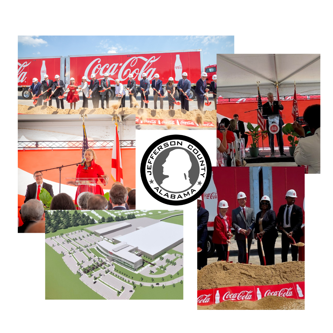 Coca Cola Groundbreaking pictures