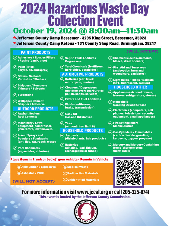 October Hazardous Waste drop off day