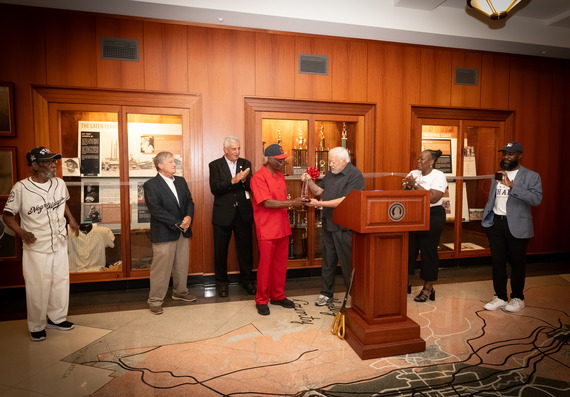 Baseball Exhibit at Jefferson County Courthouse