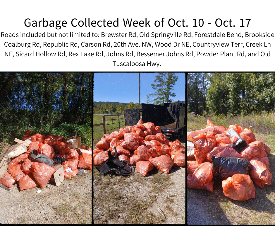 Garbage collected 10-10-17-24