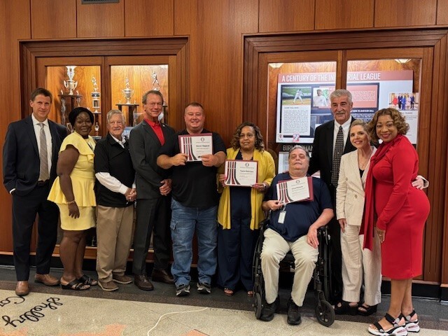 Commissioners recognize employees for 30 years of service