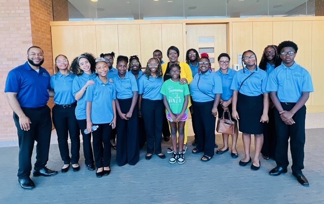 Members of the Birmingham Youth and Young Adult Fellowship Choir