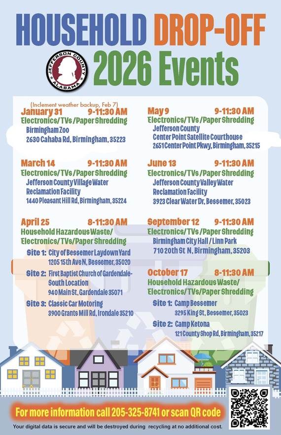 2026 Household Drop-off events