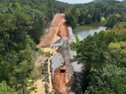 Old Springville Road Construction from August