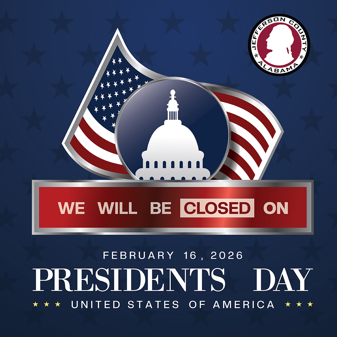 JeffCo offices will be closed for Presidents Day