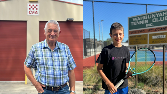 Paul Schirmer and Hugh Bergin