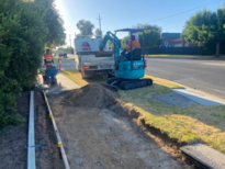 Construction of new footpath