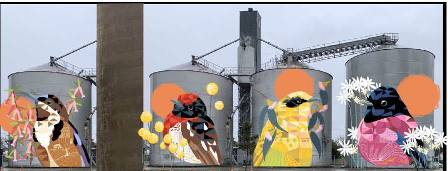 Silo art concepts