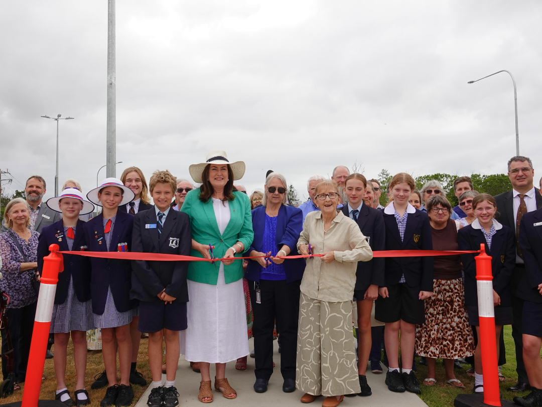 Cedar Party bridge Ribbon Cutting