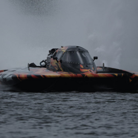 Powerboat on the Manning