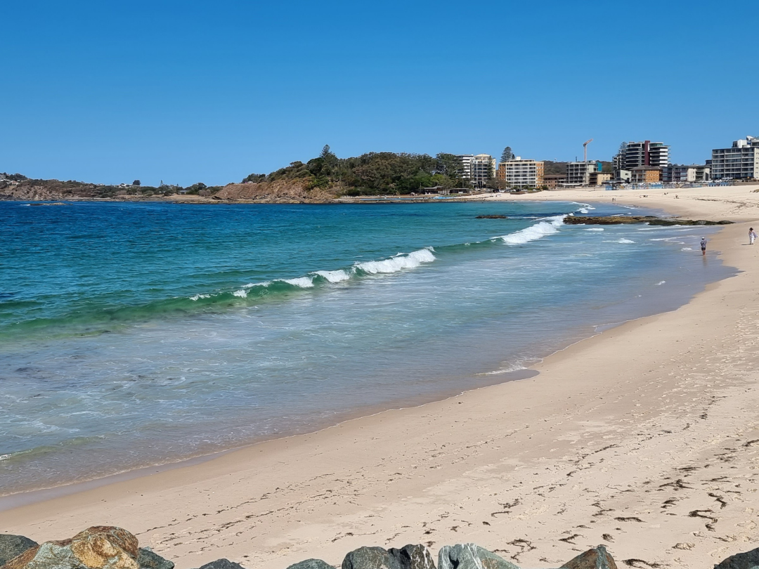 Main Beach at Forster
