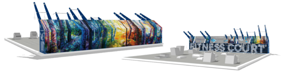 Example of National Fitness Campaign Outdoor Court