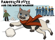 Pawfficer Fuzz and the Winter Warrior
