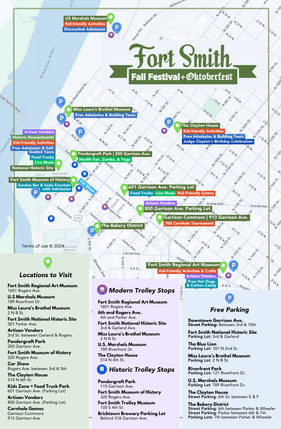 Fall Festival 2024 Map 