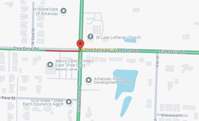 free ferry and waldron road