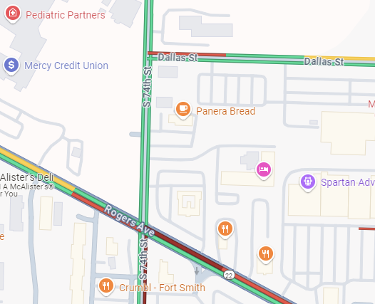 dallas and south 74th street