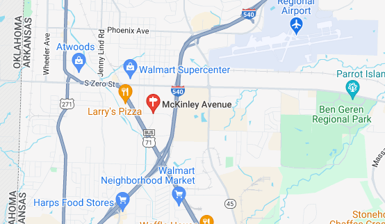 TRAFFIC ALERT, VEHICLE ACCIDENT, MCKINLEY AVENUE AND HIGHWAY 71