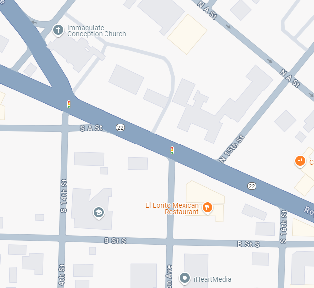 south b and south 14th streets