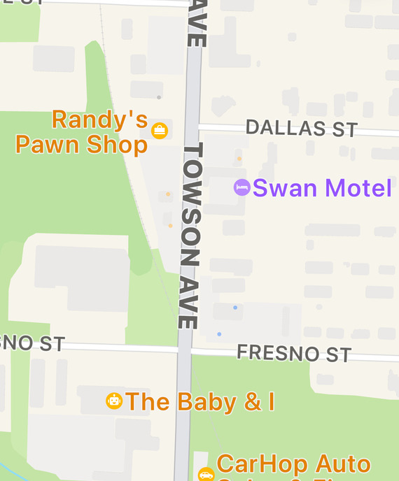 Fresno and Towson Avenue