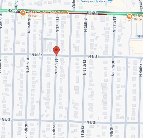 north 37th and north n streets