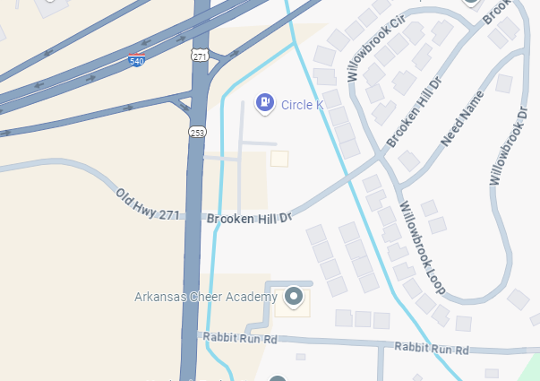 brooken hill and highway 271