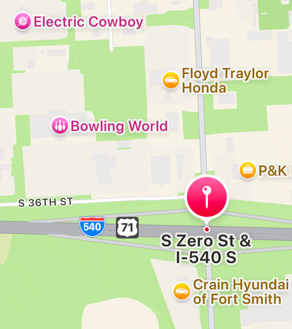TRAFFIC ALERT  VEHICLE ACCIDENT, US-71 AND ZERO STREET