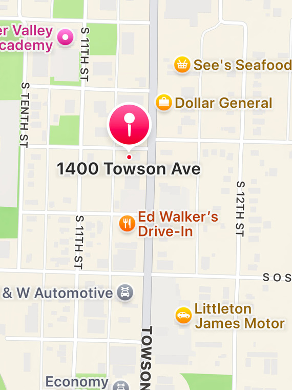 TRAFFIC ALERT: VEHICLE ACCIDENT, 1400 TOWSON AVENUE 
