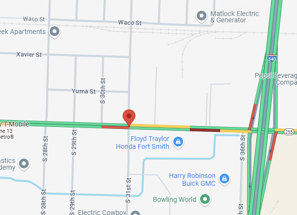 TRAFFIC ALERT VEHICLE ACCIDENT, 31ST AND ZERO STREET