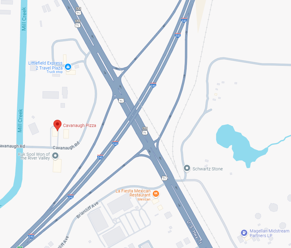 Highway 71 and I-540