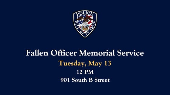 fallen officer memorial service