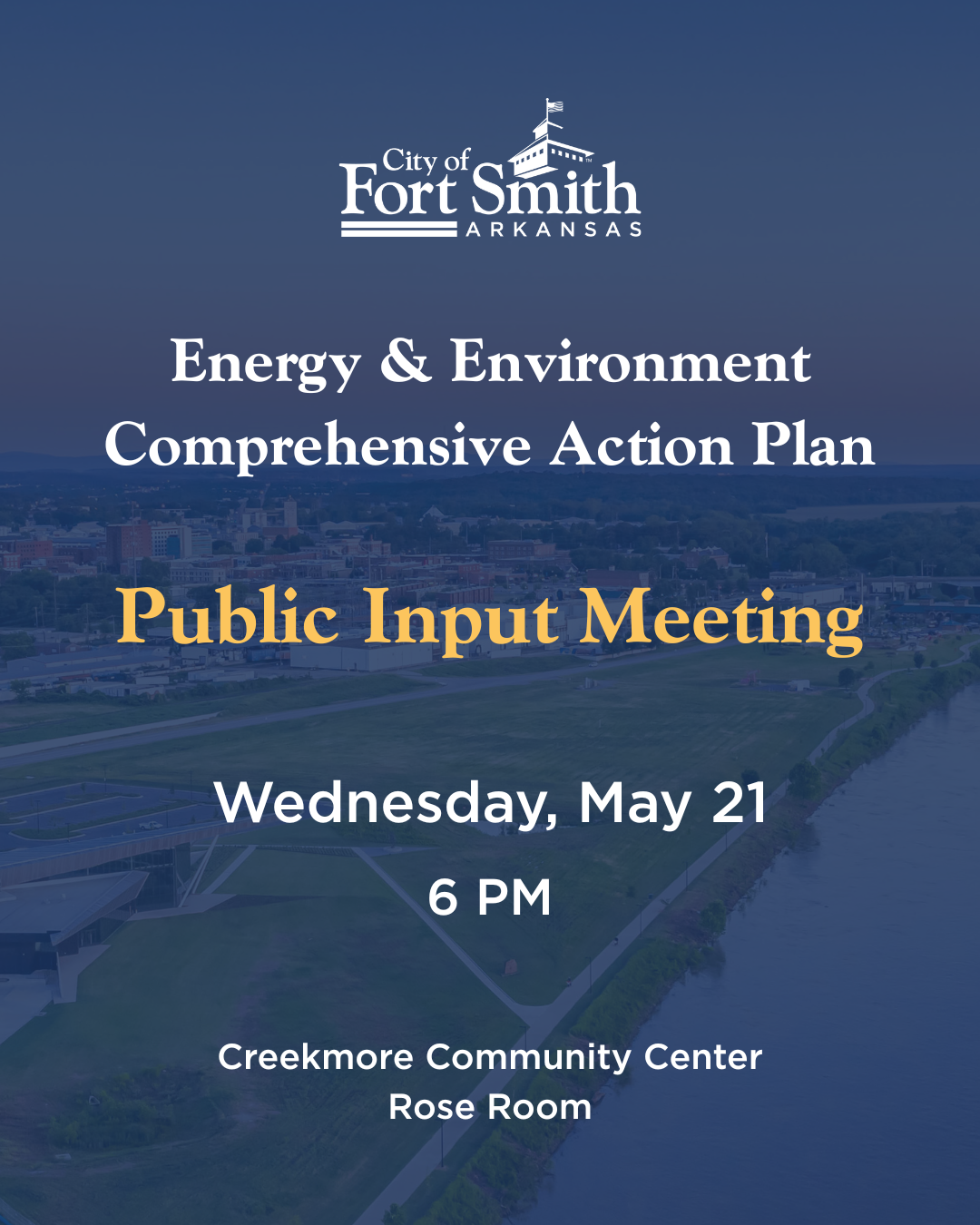May 21 Public Input Meeting: Energy & Environment Comprehensive Action Plan