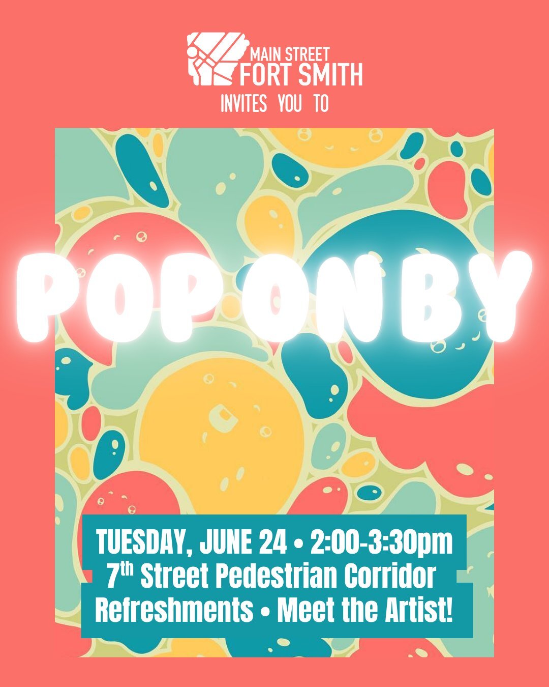 pop on by event 600-700 Garrison Avenue