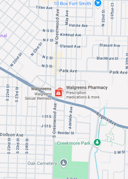 TRAFFIC ALERT VEHICLE-PEDESTRIAN ACCIDENT, Rogers and North Greenwood Avenues