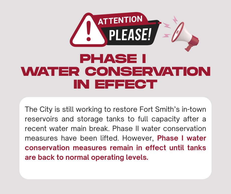 Phase I Water Conservation In Effect