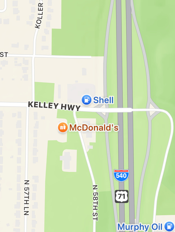 TRAFFIC ALERT VEHICLE ACCIDENT, North 58th Street and Kelley Highway