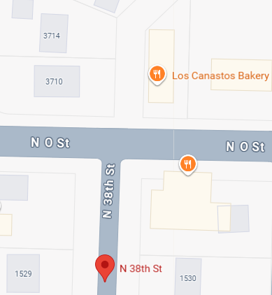 North O and N 38th Streets