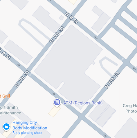 North A between N 7th and N 8th Streets