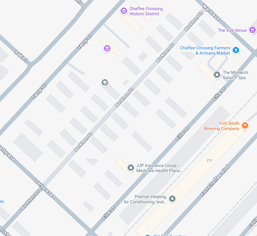 Ellis Street between Ward and Darby Avenues