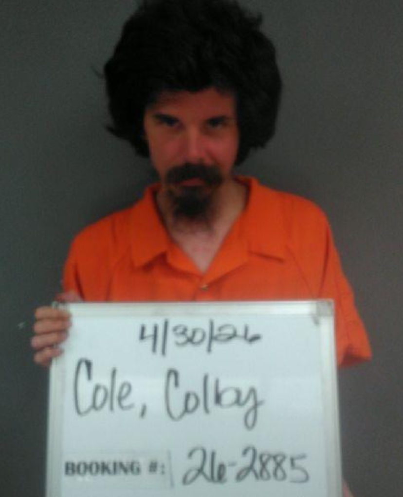 Booking Photo of Colby Cole, 32