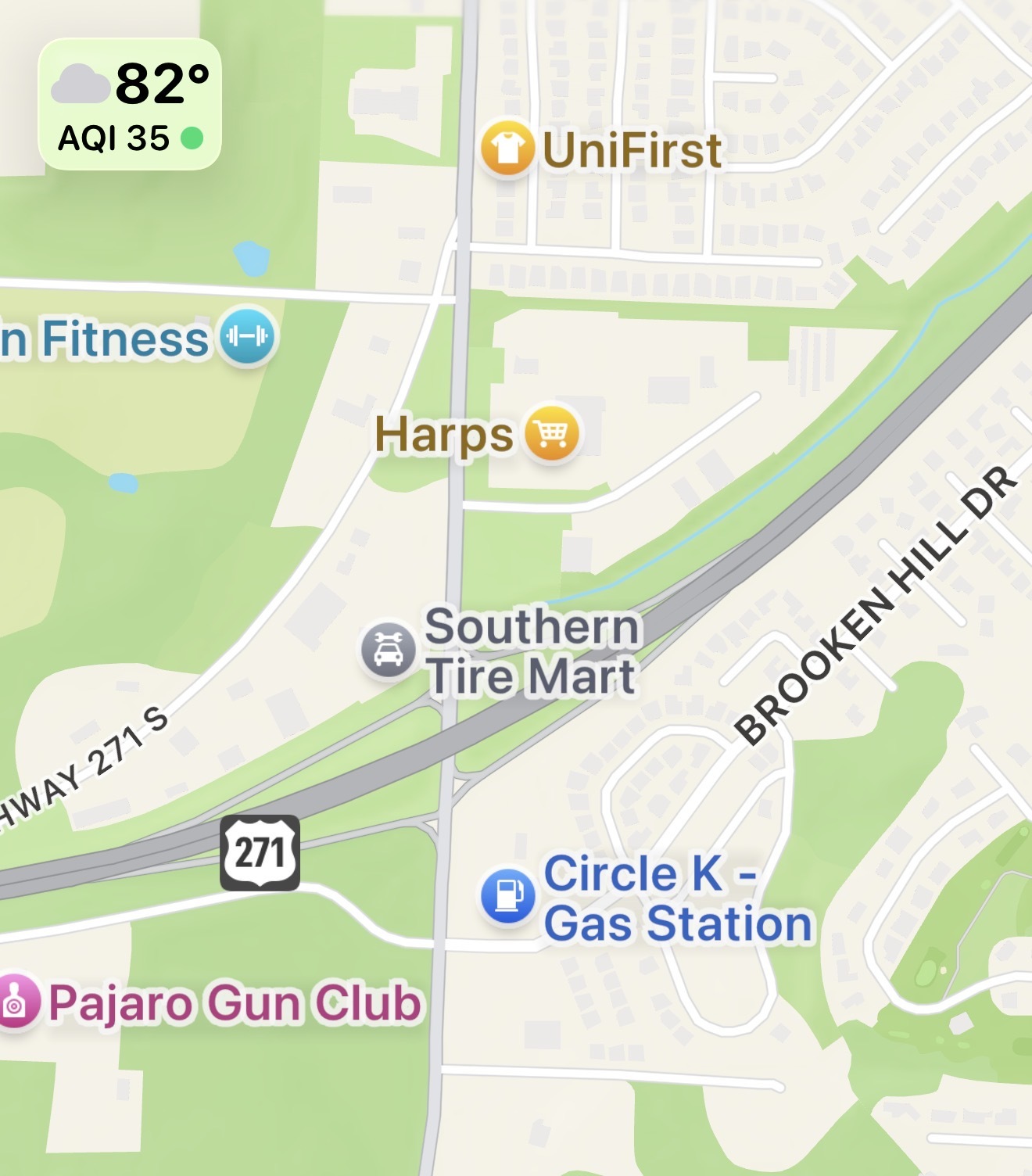TRAFFIC ALERT VEHICLE ACCIDENT, Highway 271 and I-540