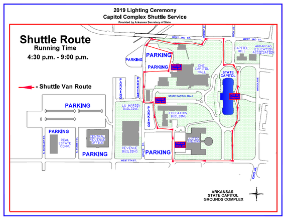 shuttle map