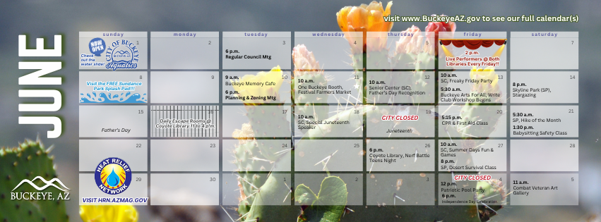 June Calendar